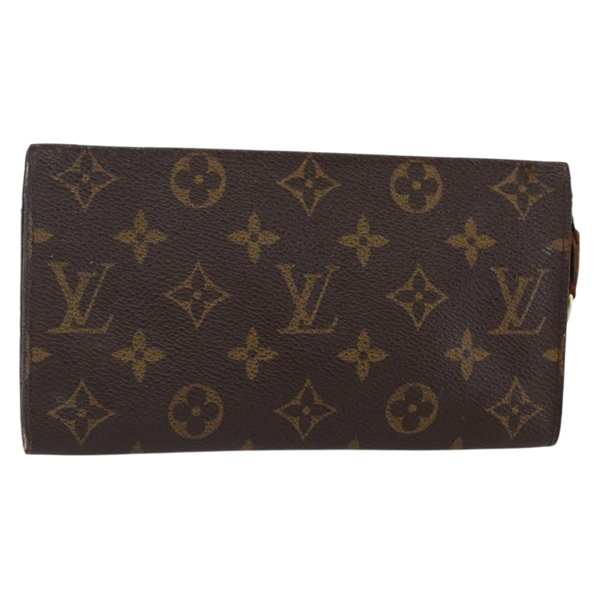 LOUIS VUITTON Monogram Bucket GM Accessory Pouch LV Auth 145094