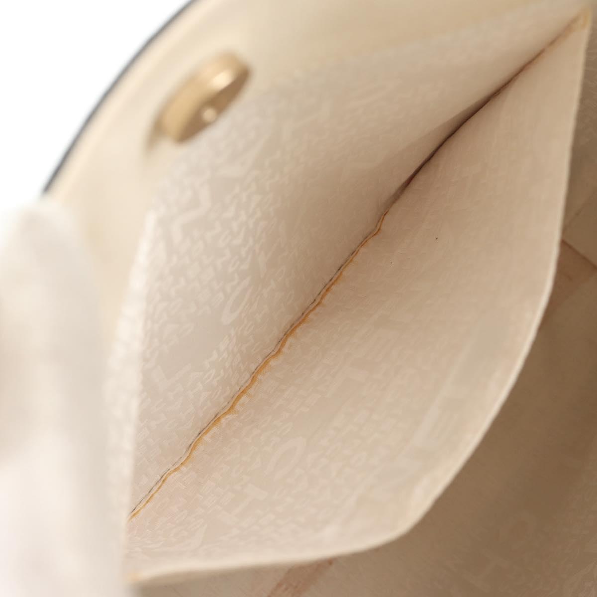 CHANEL Tote Bag Canvas Black Gold CC Auth 145125V