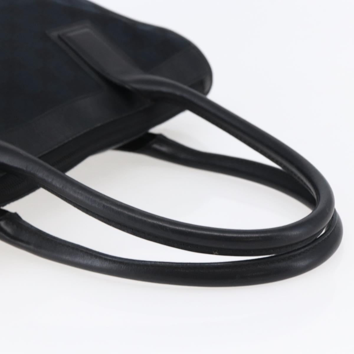GUCCI GG Canvas Tote Bag Black Gold 000 0855 Auth 145130