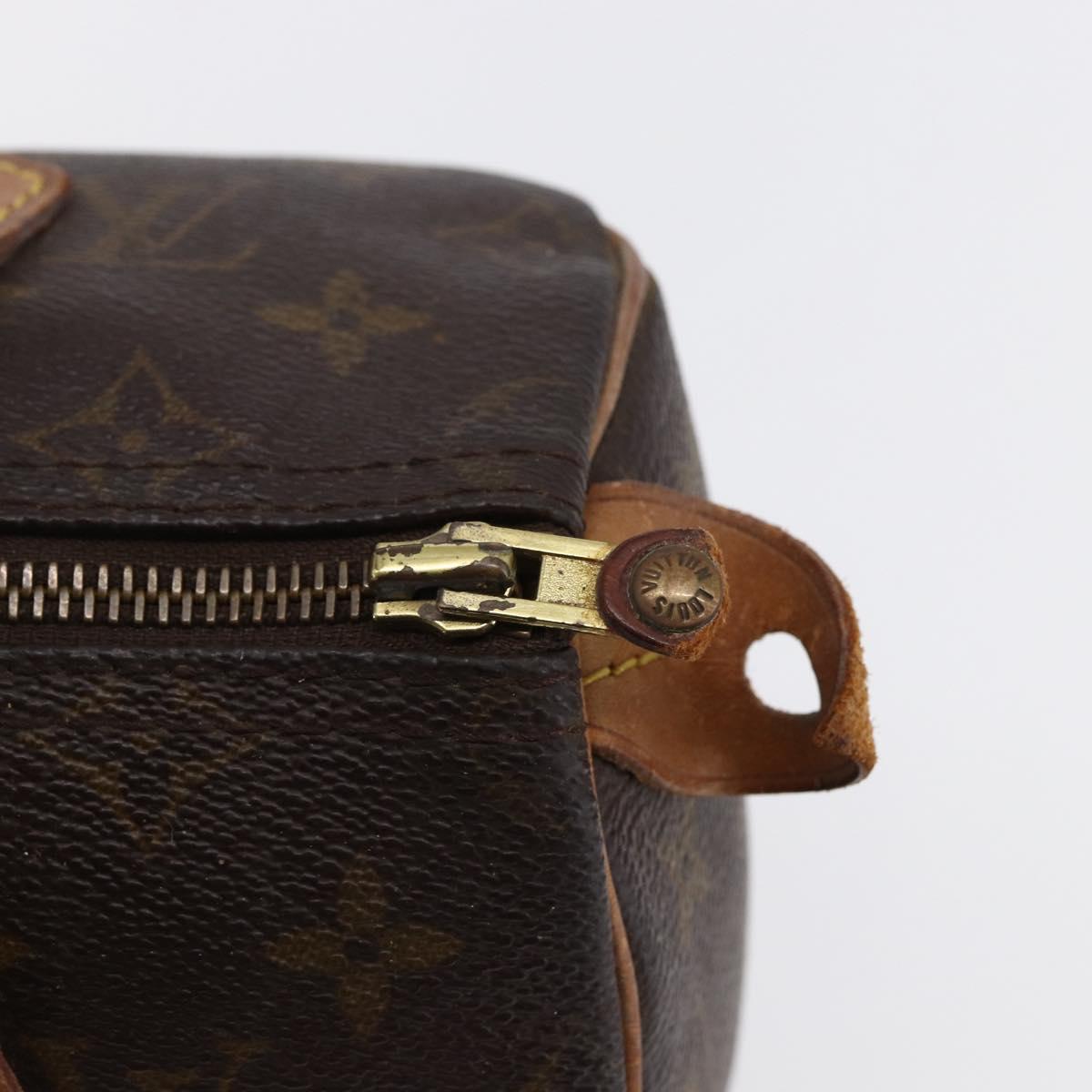LOUIS VUITTON Monogram Speedy 25 Hand Bag M41528 LV Auth 145133