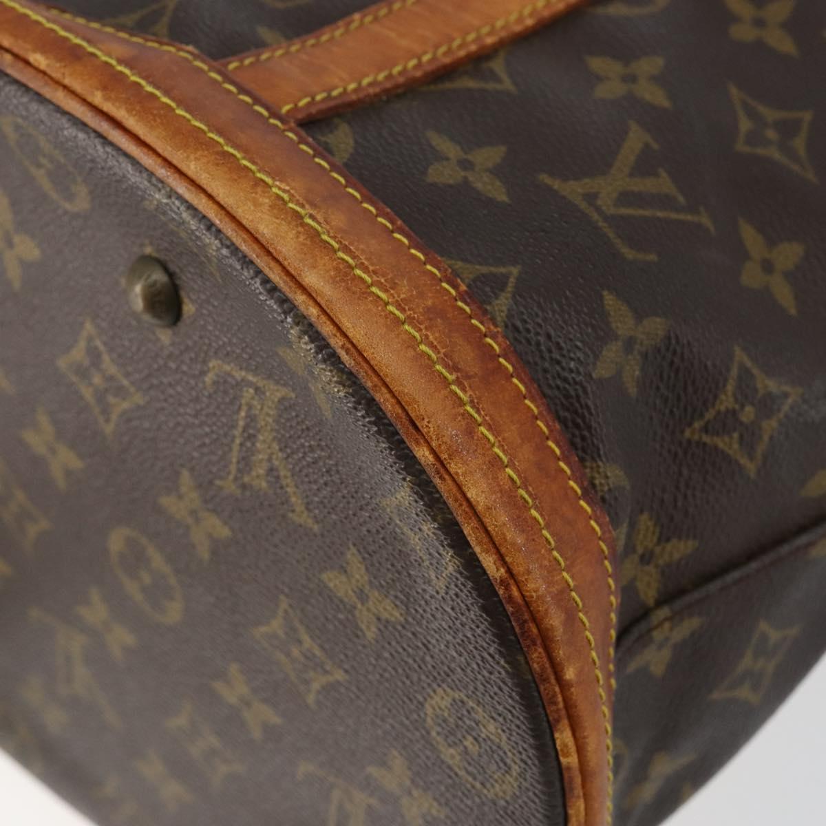 LOUIS VUITTON Monogram Bucket GM Shoulder Bag Vintage M42236 LV Auth 145136