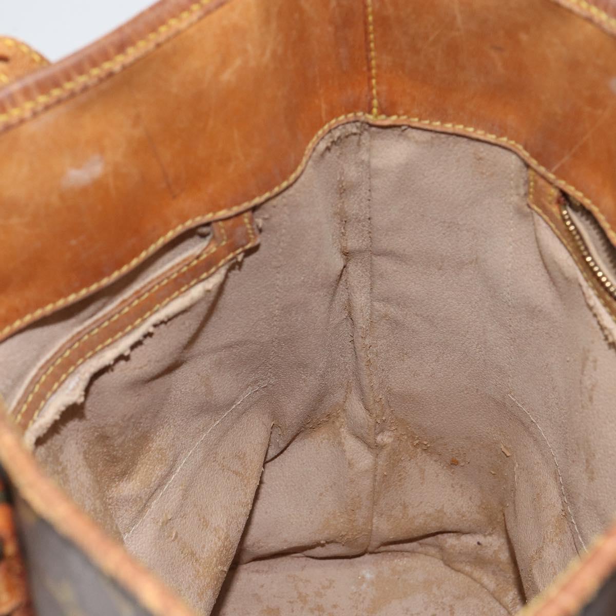 LOUIS VUITTON Monogram Bucket GM Shoulder Bag Vintage M42236 LV Auth 145136
