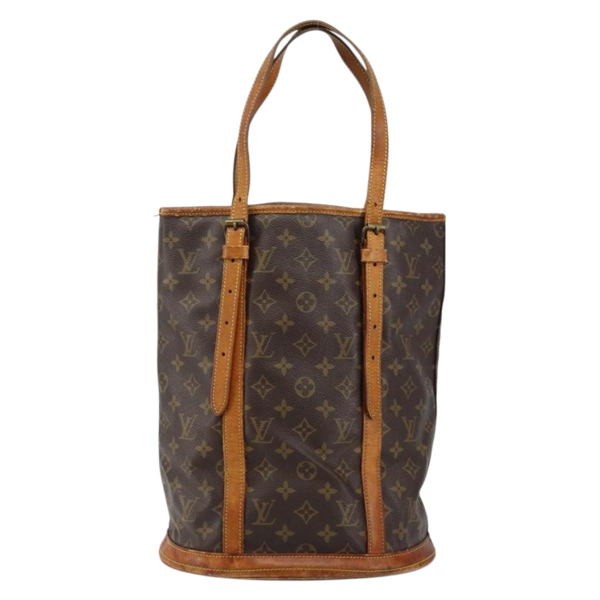 LOUIS VUITTON Monogram Bucket GM Shoulder Bag Vintage M42236 LV Auth 145136