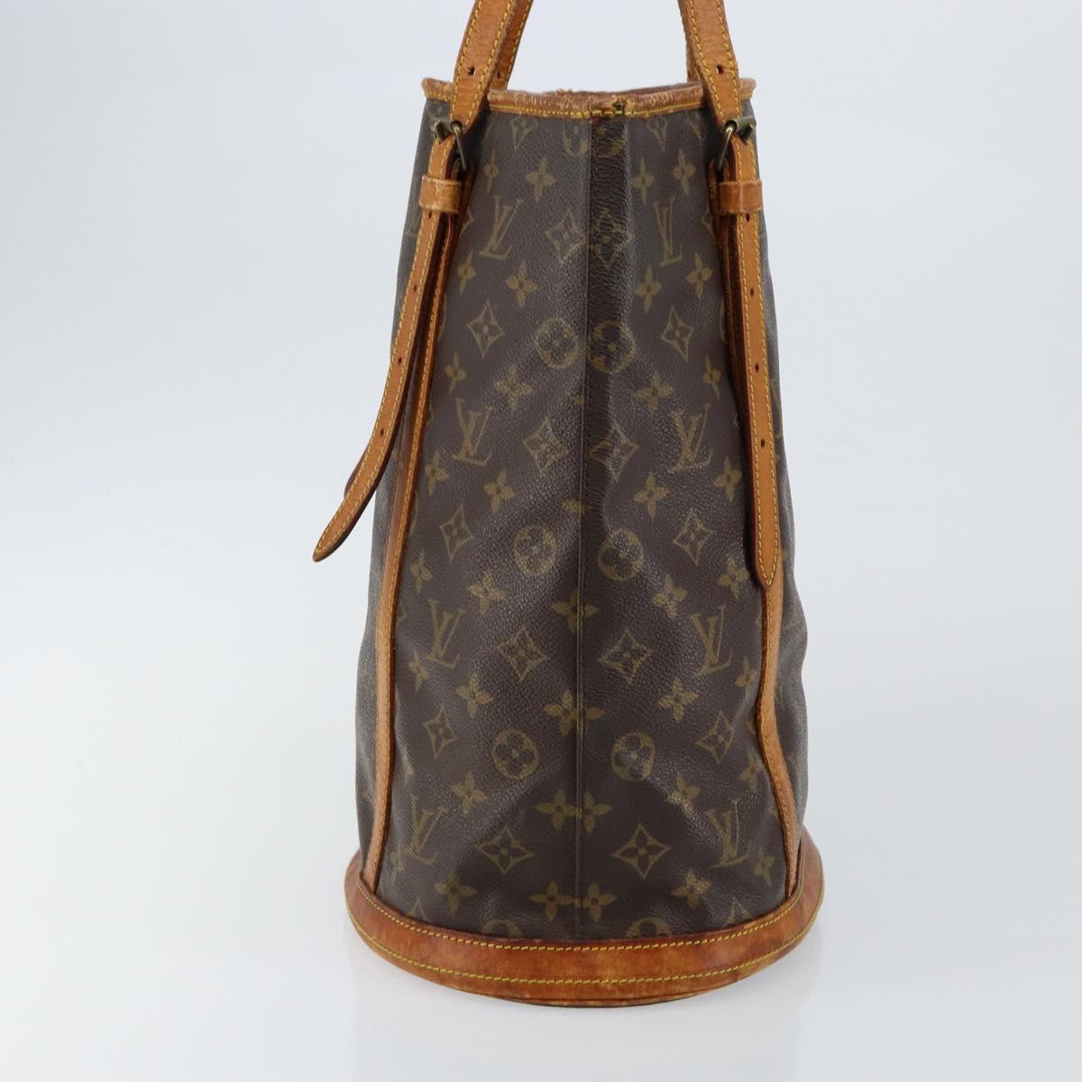 LOUIS VUITTON Monogram Bucket GM Shoulder Bag Vintage M42236 LV Auth 145136