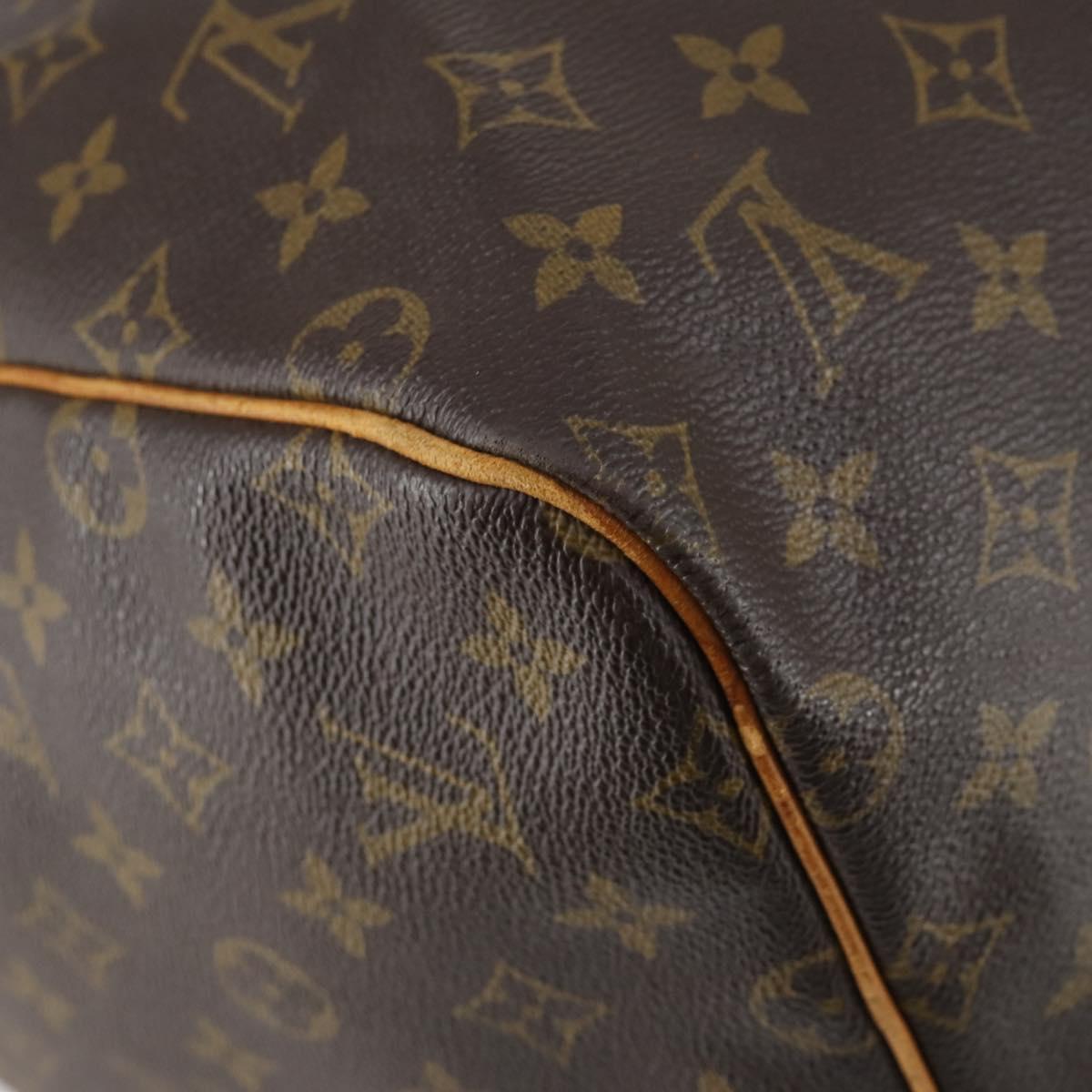 LOUIS VUITTON Monogram Keepall 55 Boston Bag M41424 LV Auth 145141