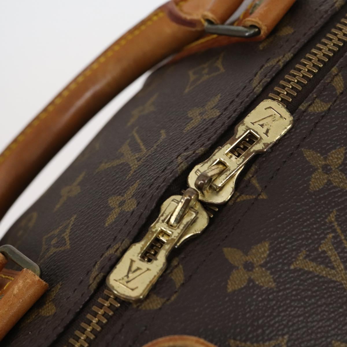 LOUIS VUITTON Monogram Keepall 55 Boston Bag M41424 LV Auth 145141