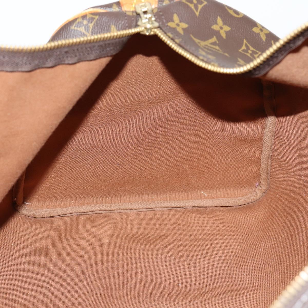 LOUIS VUITTON Monogram Keepall 55 Boston Bag M41424 LV Auth 145141