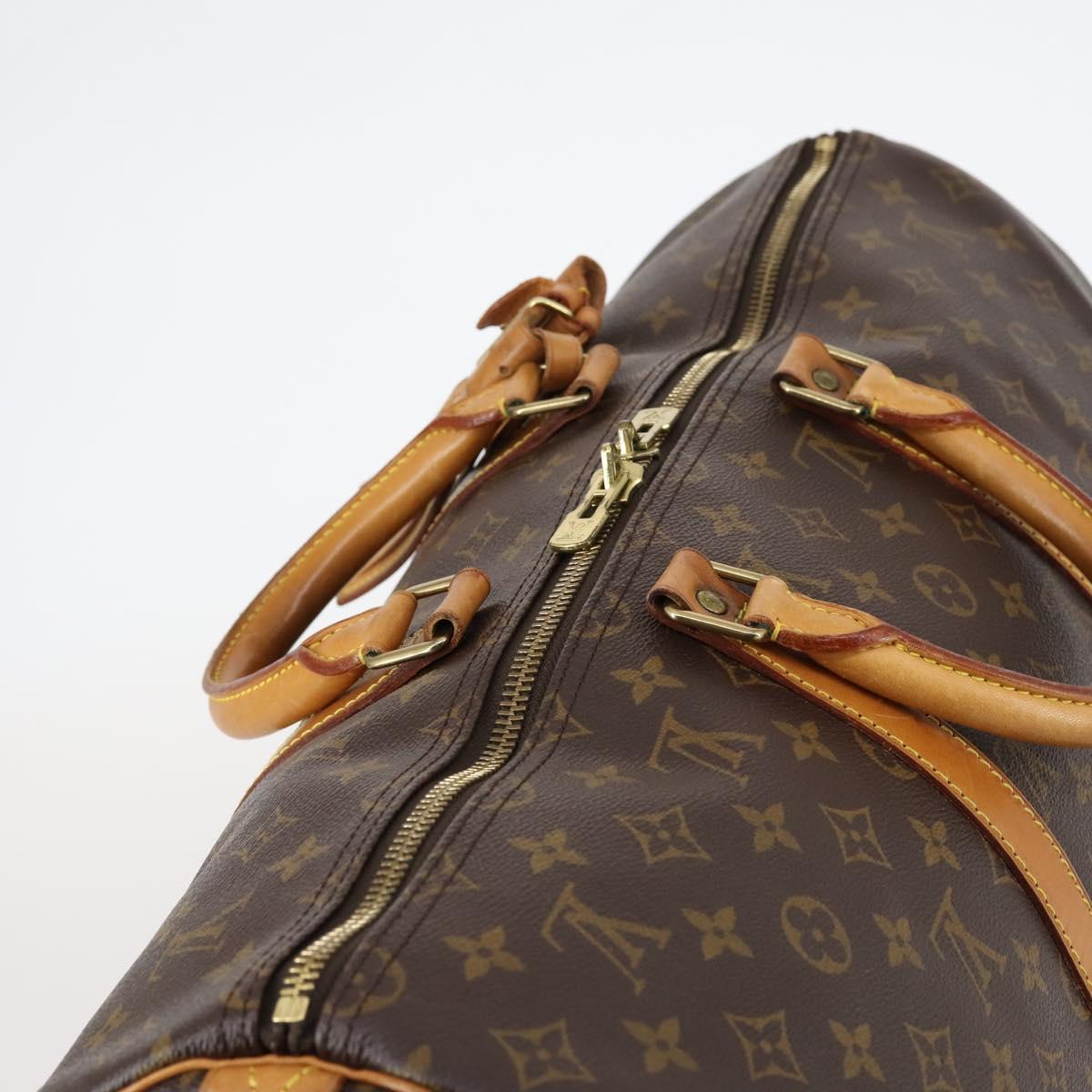LOUIS VUITTON Monogram Keepall 50 Boston Bag M41426 LV Auth 145143