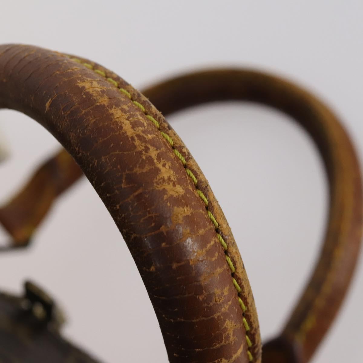 LOUIS VUITTON Monogram Keepall Bandouliere 55 Boston Bag M41414 LV Auth 145145