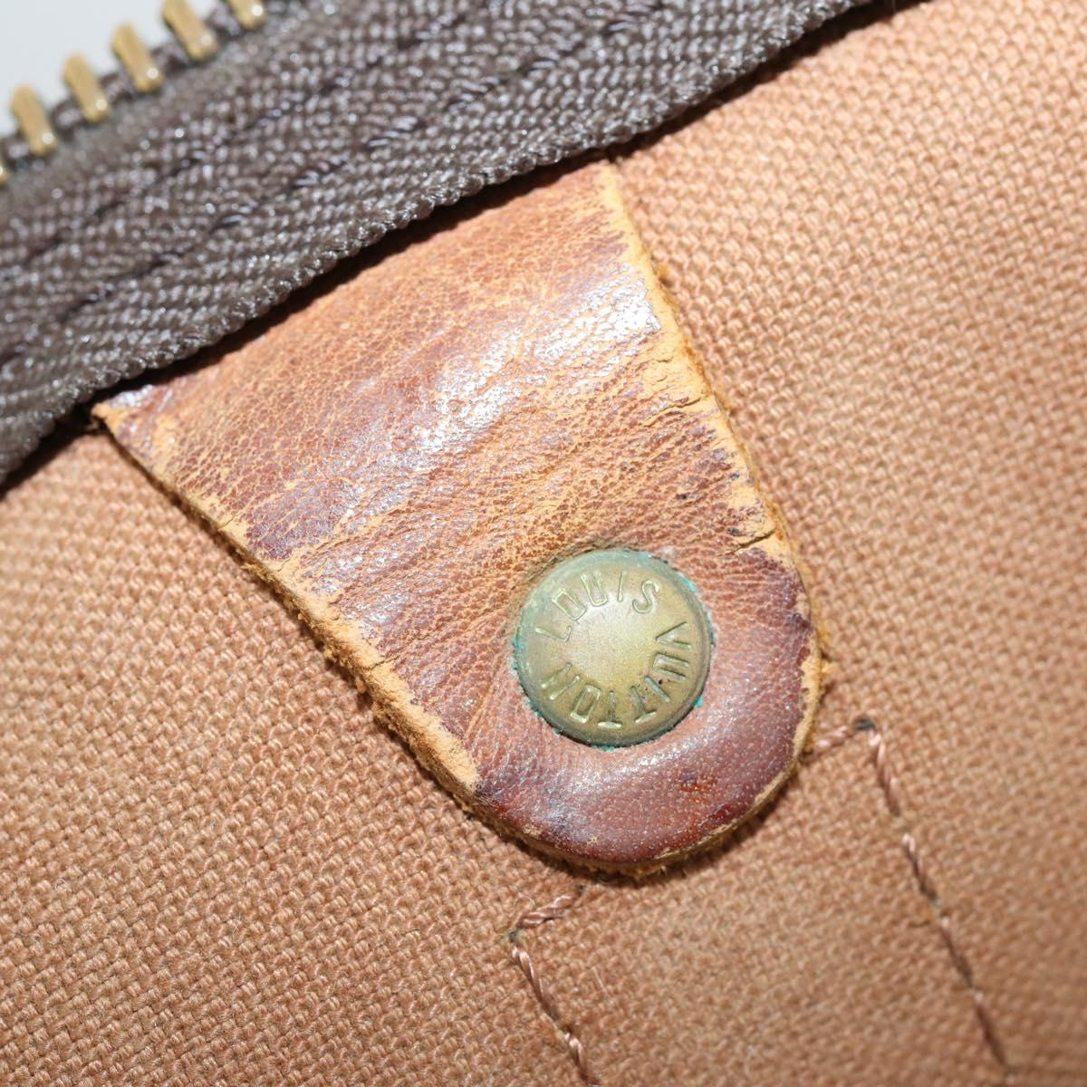 LOUIS VUITTON Monogram Keepall Bandouliere 55 Boston Bag M41414 LV Auth 145145