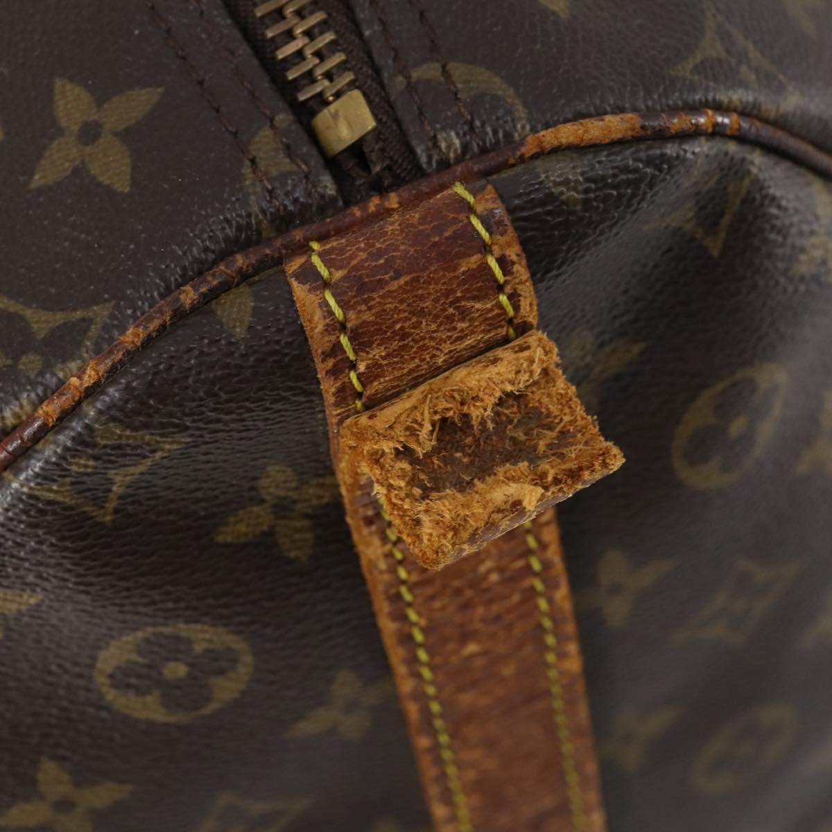 LOUIS VUITTON Monogram Keepall Bandouliere 55 Boston Bag M41414 LV Auth 145145
