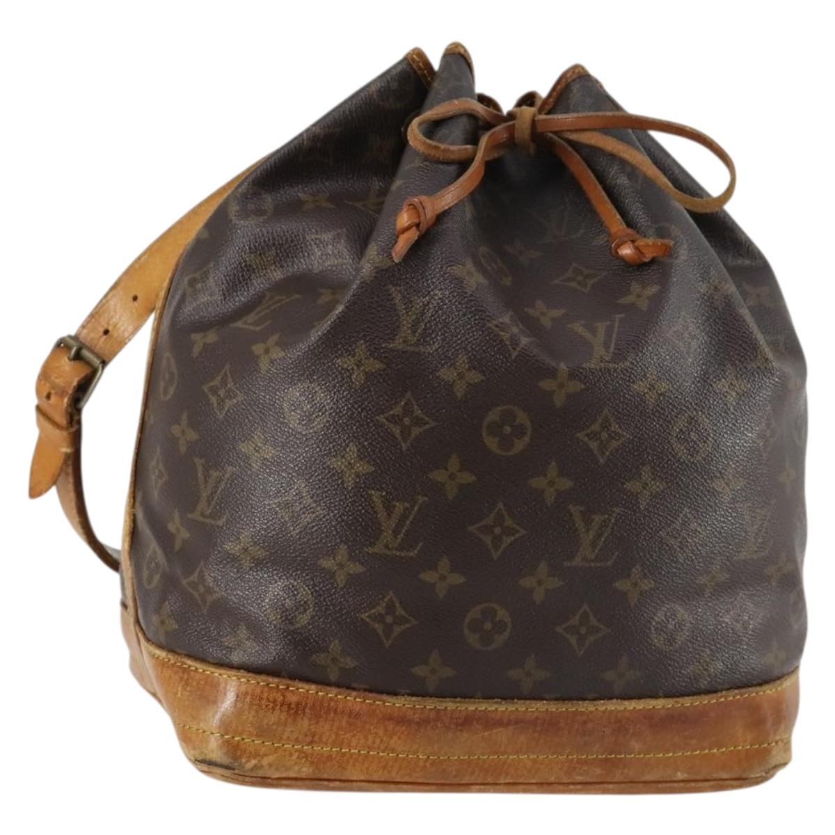LOUIS VUITTON Monogram Noe Shoulder Bag M42224 LV Auth 145146