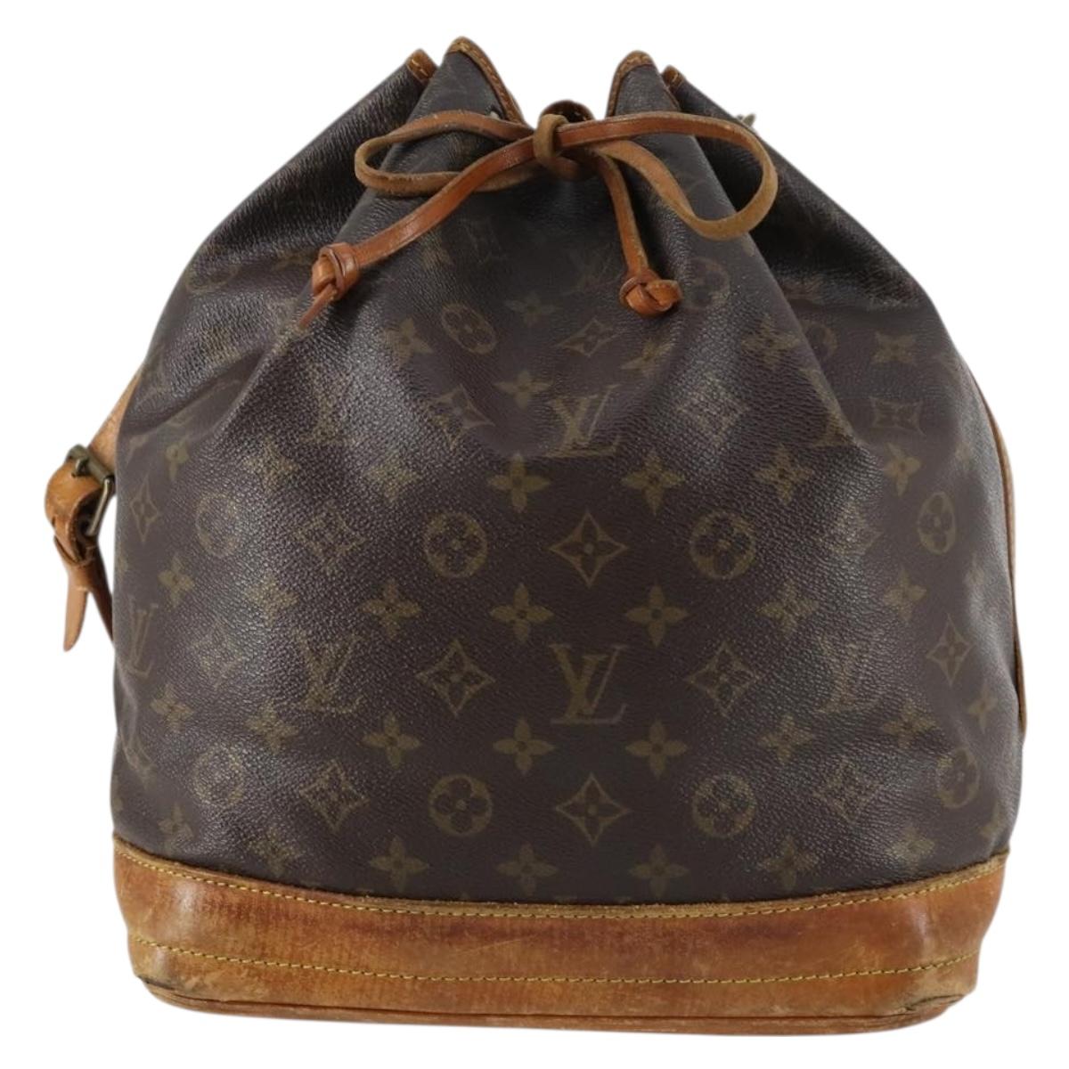 LOUIS VUITTON Monogram Noe Shoulder Bag M42224 LV Auth 145146