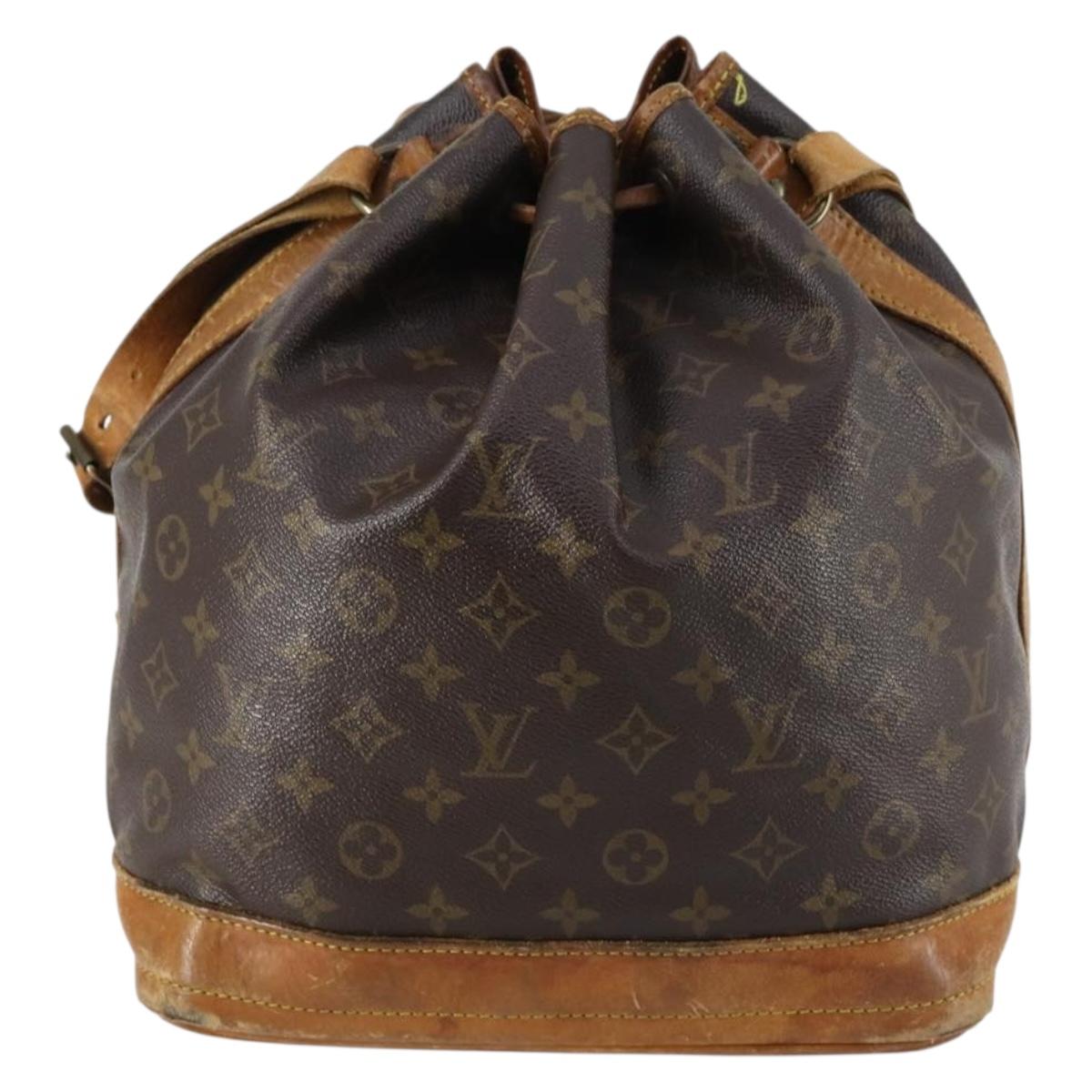 LOUIS VUITTON Monogram Noe Shoulder Bag M42224 LV Auth 145146