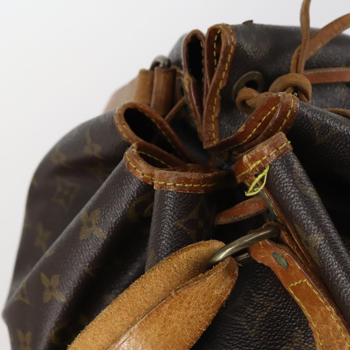 LOUIS VUITTON Monogram Noe Shoulder Bag M42224 LV Auth 145146