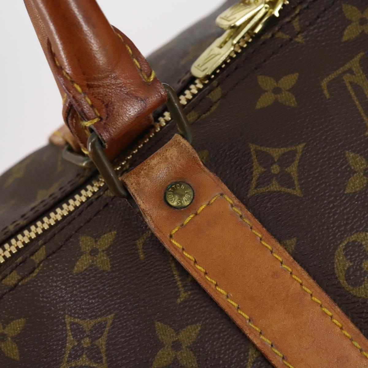 LOUIS VUITTON Monogram Keepall 55 Boston Bag Vintage M41424 LV Auth 145169