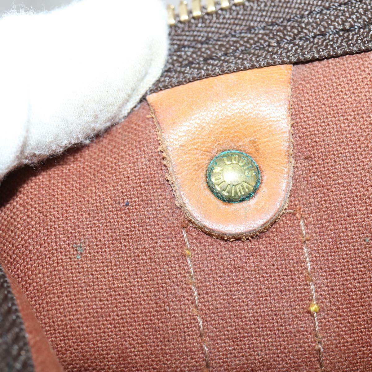 LOUIS VUITTON Monogram Keepall 55 Boston Bag Vintage M41424 LV Auth 145169