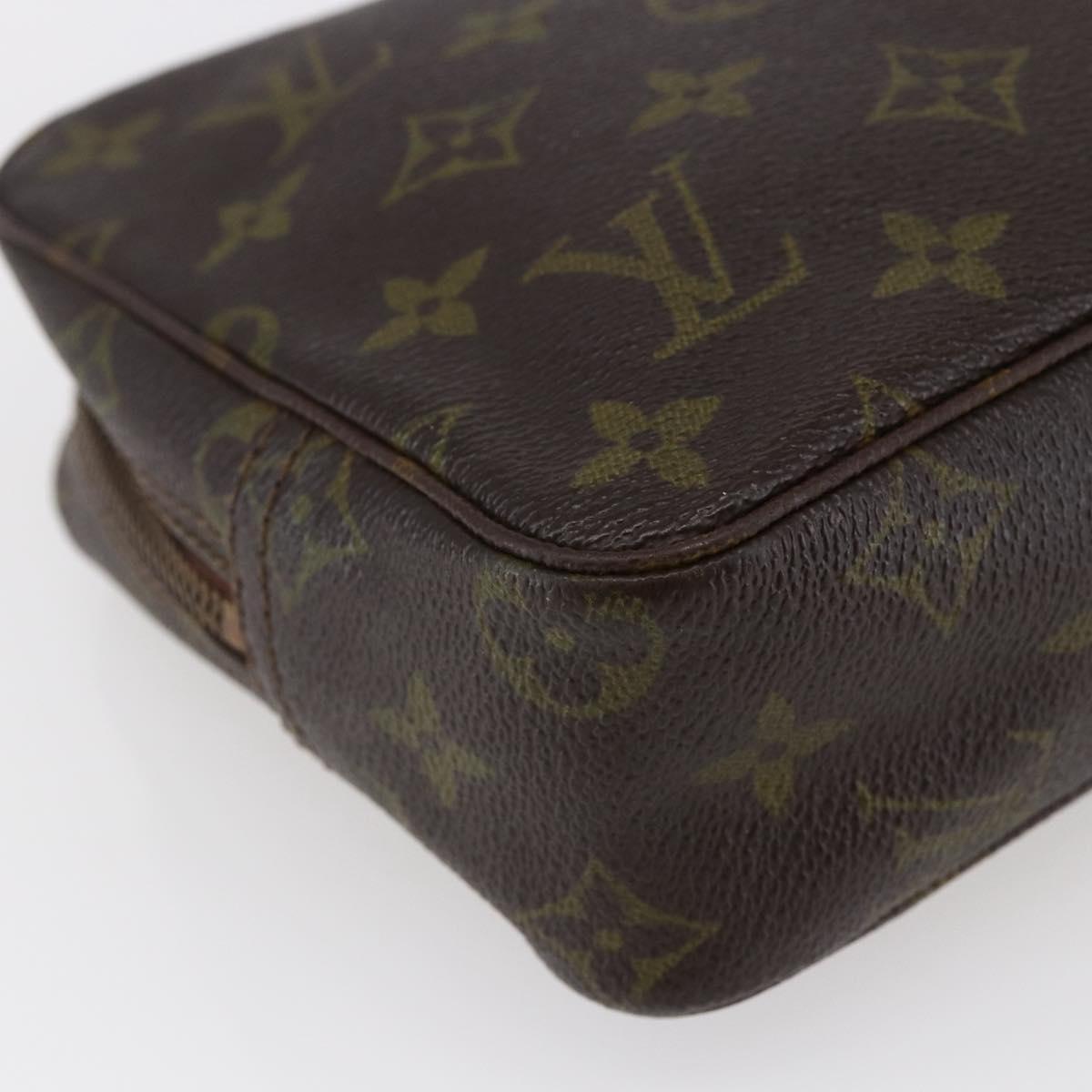 LOUIS VUITTON Monogram Trousse Toilette 23 Clutch Bag M47524 LV Auth 145174