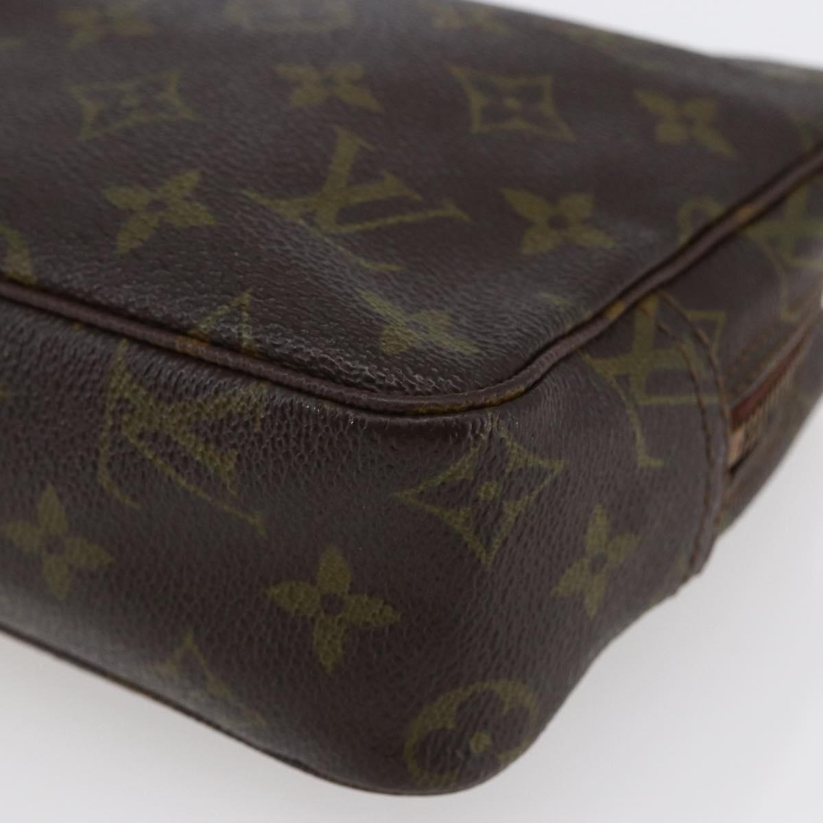 LOUIS VUITTON Monogram Trousse Toilette 23 Clutch Bag M47524 LV Auth 145174