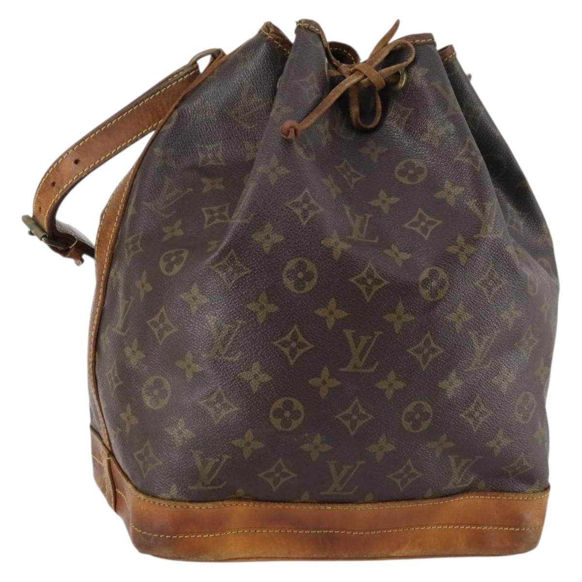 LOUIS VUITTON Monogram Noe Shoulder Bag M42224 LV Auth 145177