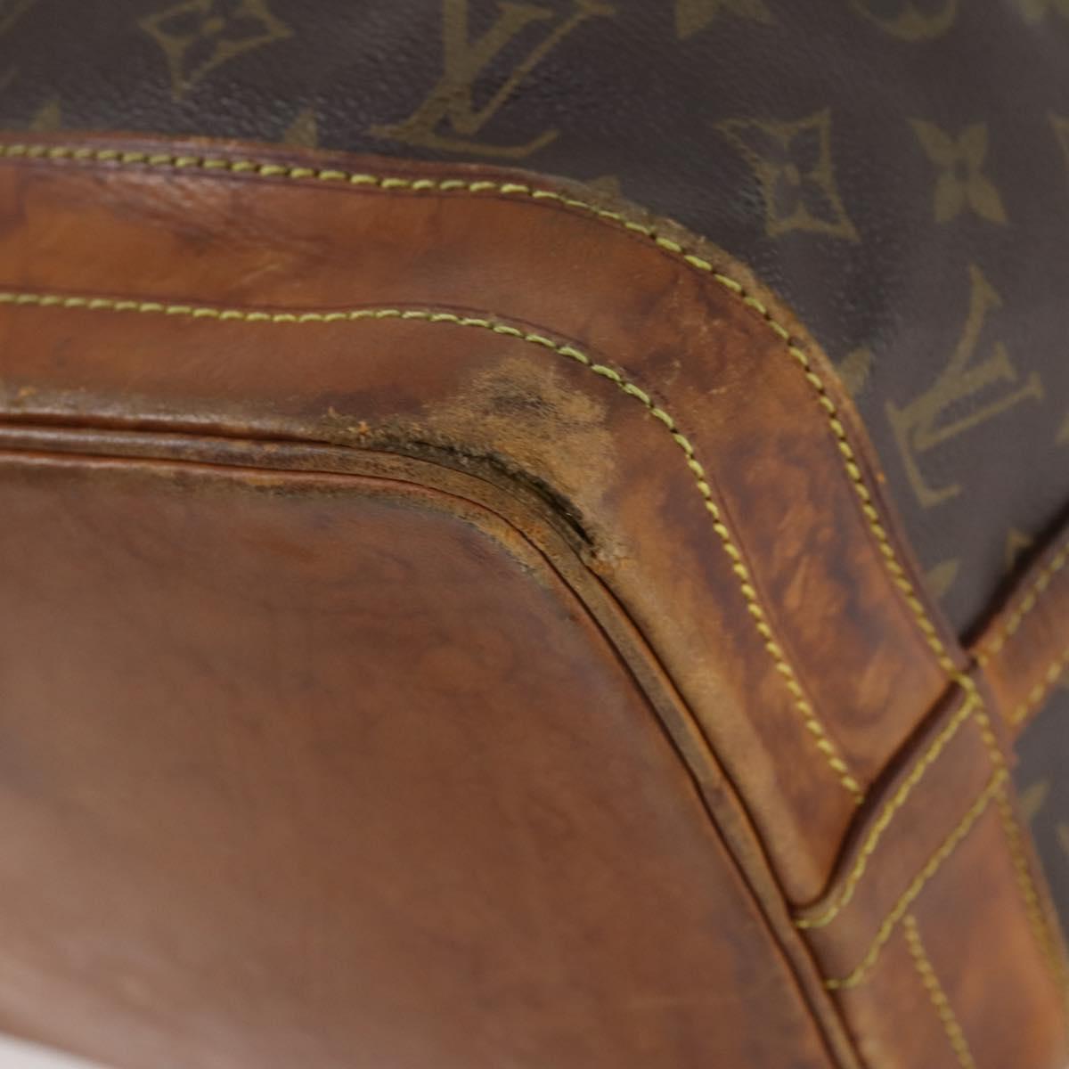 LOUIS VUITTON Monogram Noe Shoulder Bag M42224 LV Auth 145177