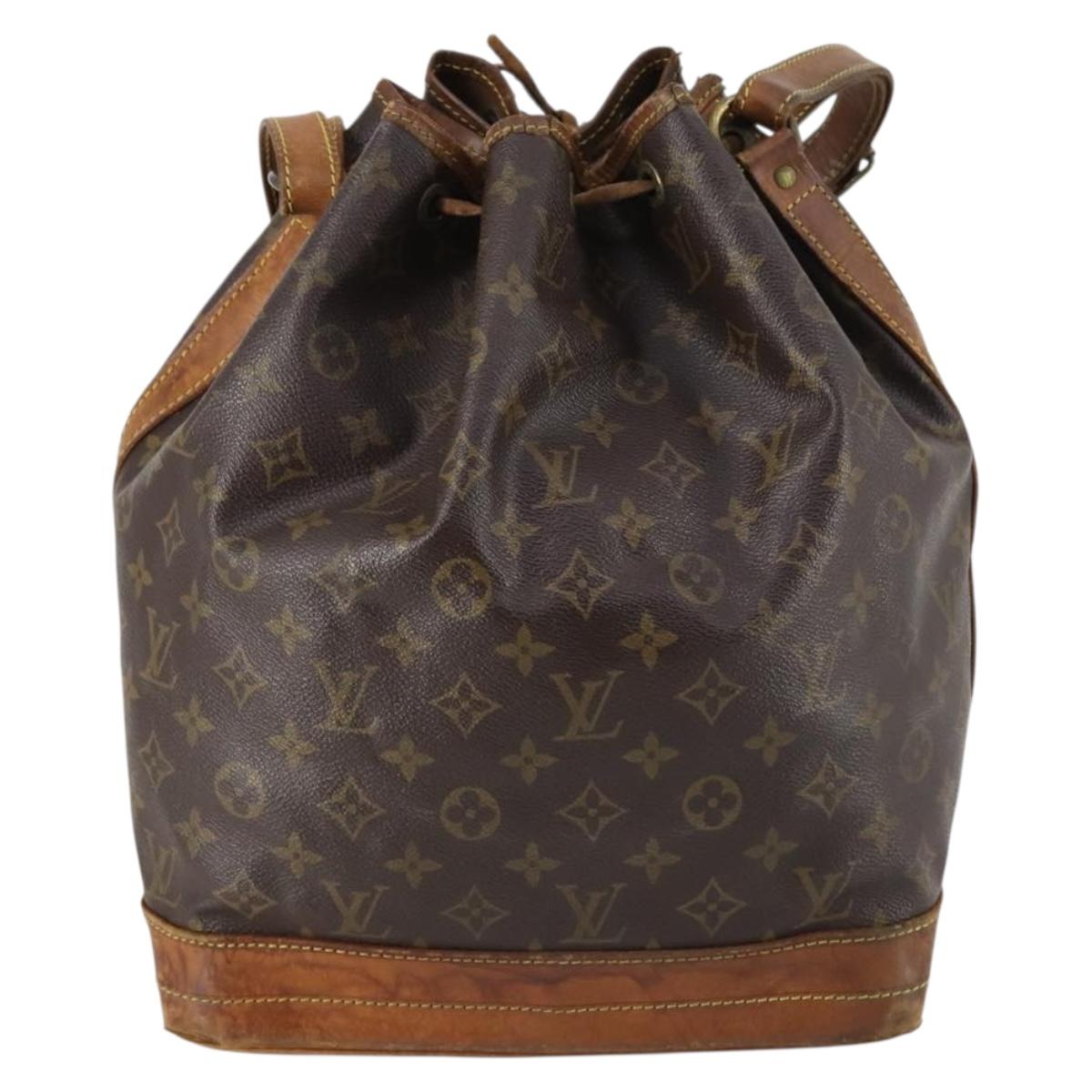 LOUIS VUITTON Monogram Noe Shoulder Bag M42224 LV Auth 145177
