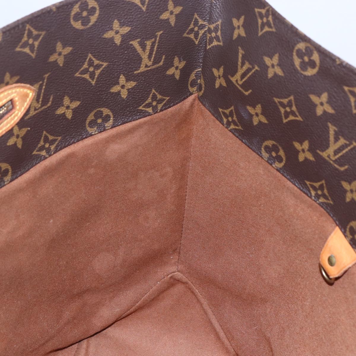 LOUIS VUITTON Monogram Sac Shopping Tote Bag M51108 LV Auth 145178
