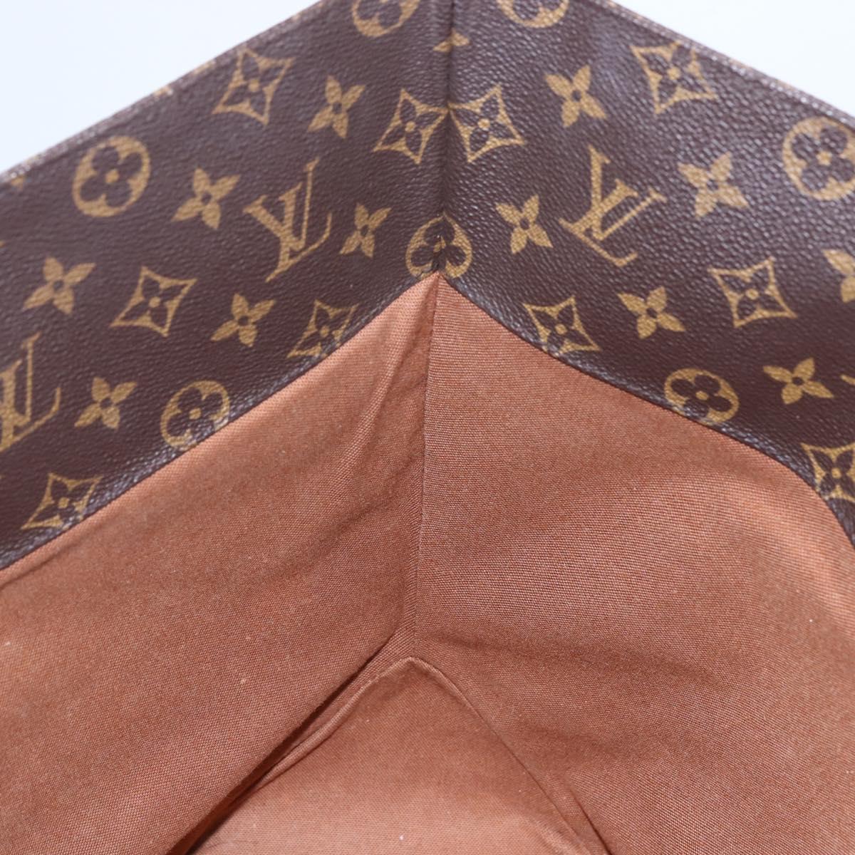 LOUIS VUITTON Monogram Sac Shopping Tote Bag M51108 LV Auth 145178