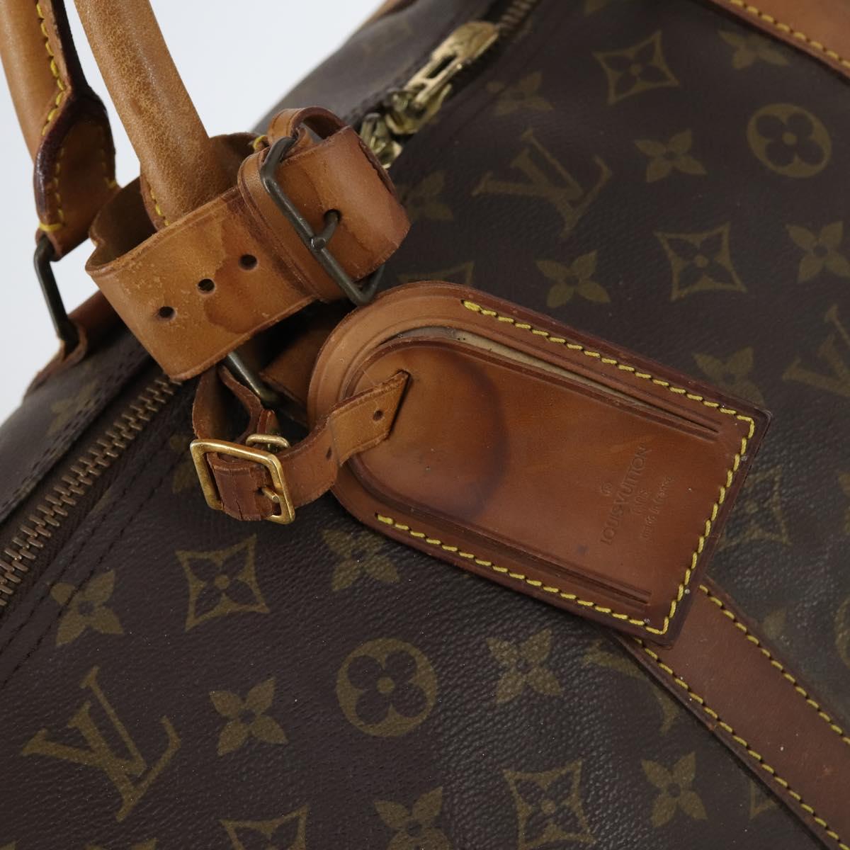 LOUIS VUITTON Monogram Keepall 60 Boston Bag M41422 LV Auth 145183