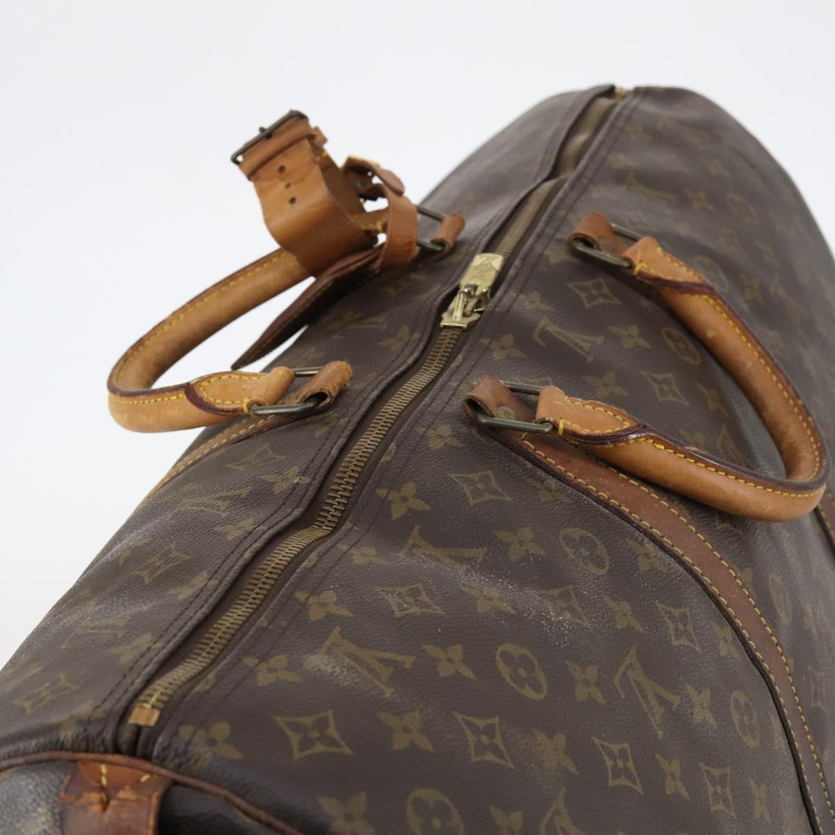 LOUIS VUITTON Monogram Keepall 60 Boston Bag M41422 LV Auth 145183