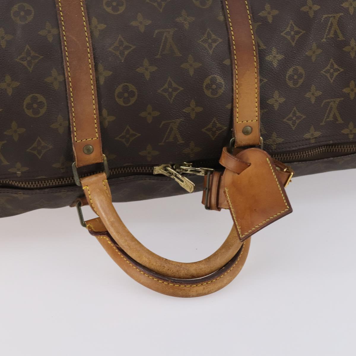 LOUIS VUITTON Monogram Keepall 60 Boston Bag M41422 LV Auth 145183