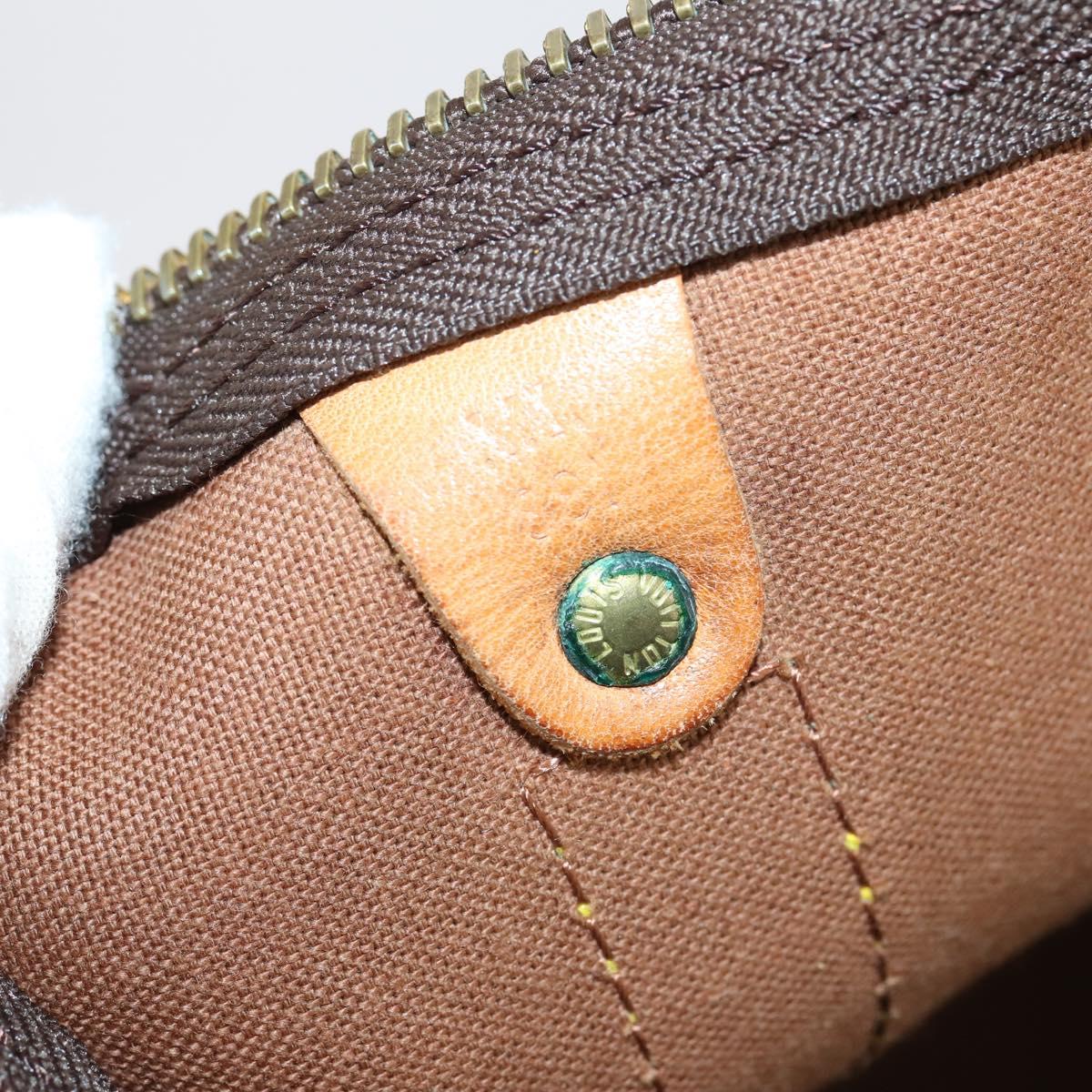 LOUIS VUITTON Monogram Keepall Bandouliere 60 Boston Bag M41412 LV Auth 145185