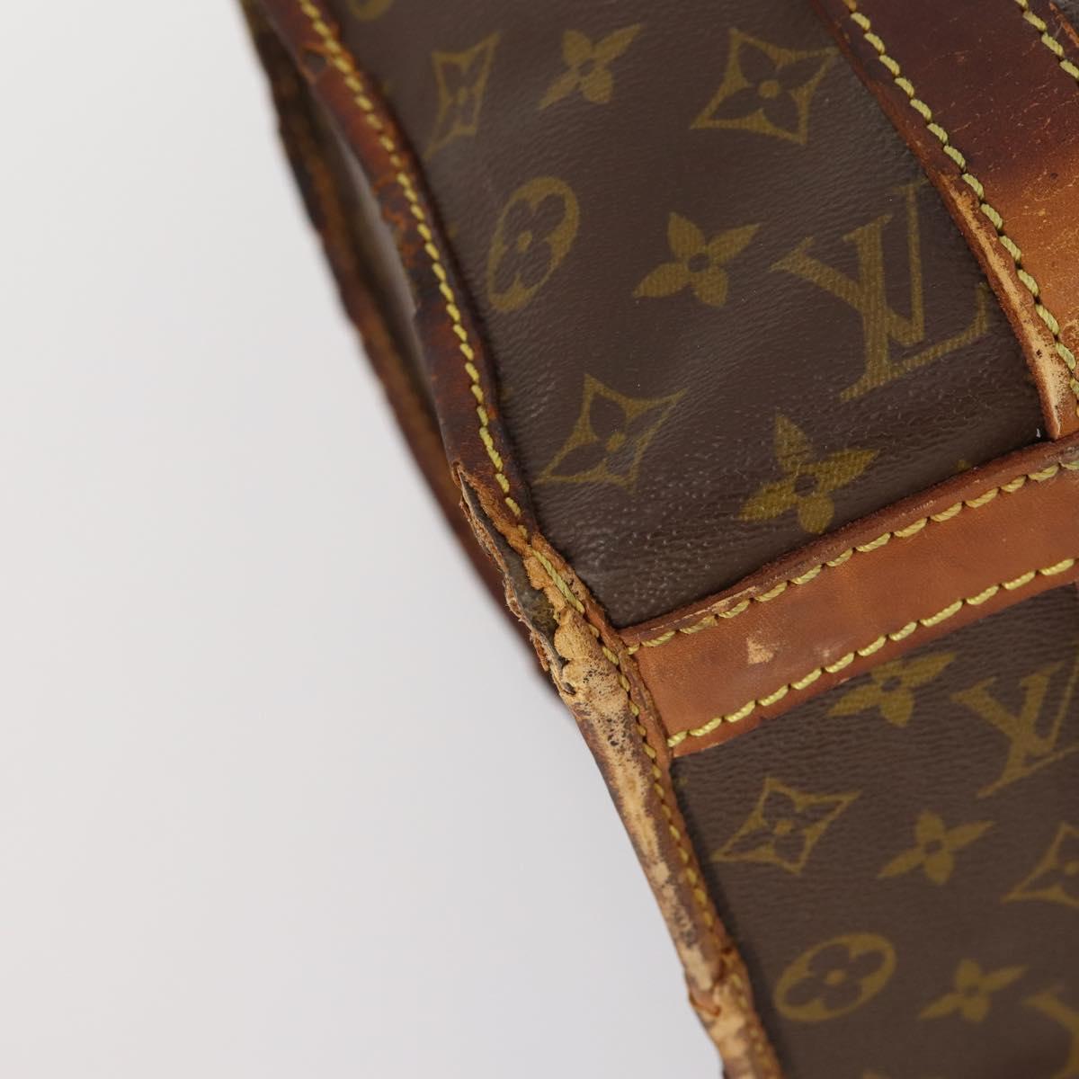 LOUIS VUITTON Monogram Demi Souple 35 Boston Bag LV Auth 145187