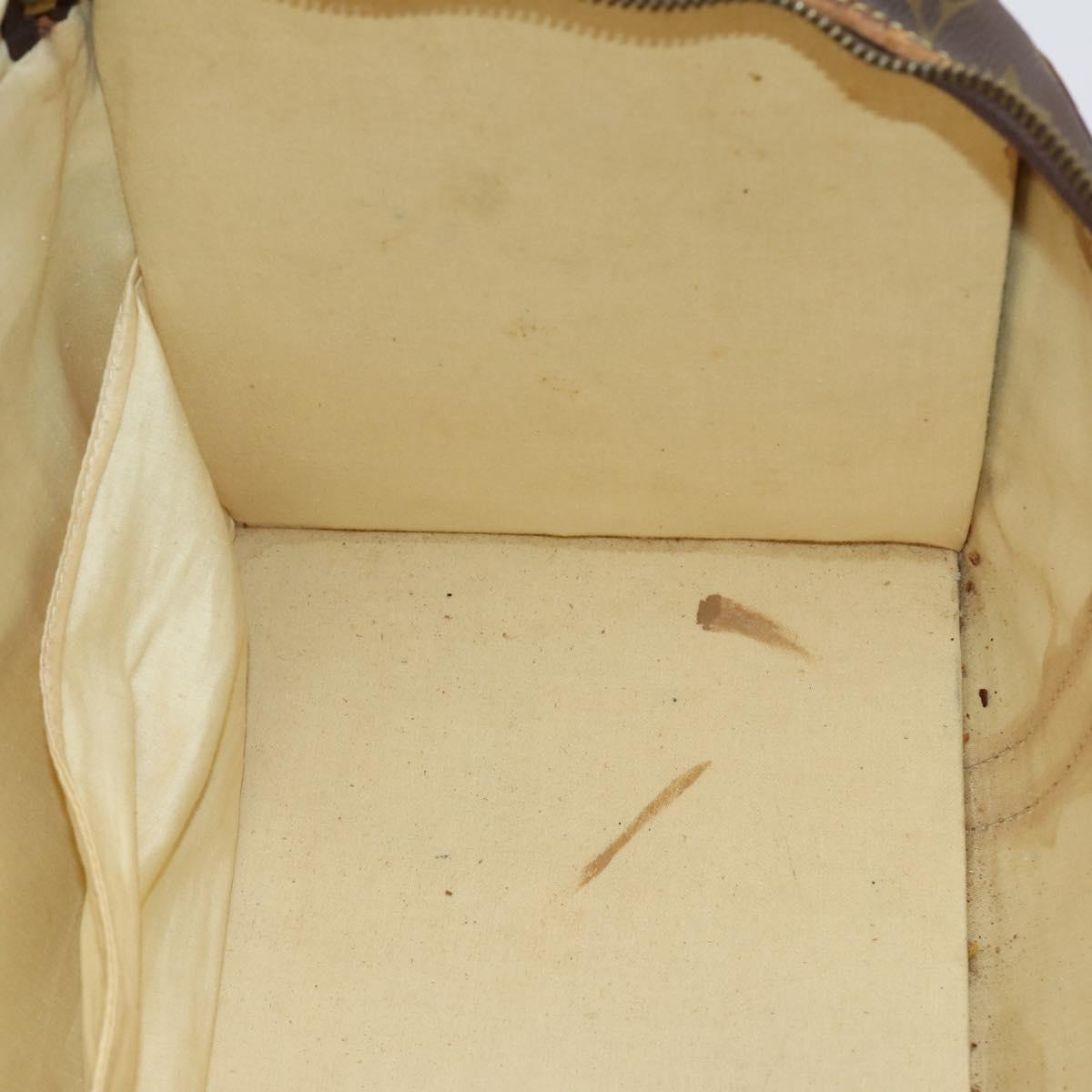 LOUIS VUITTON Monogram Demi Souple 35 Boston Bag LV Auth 145187