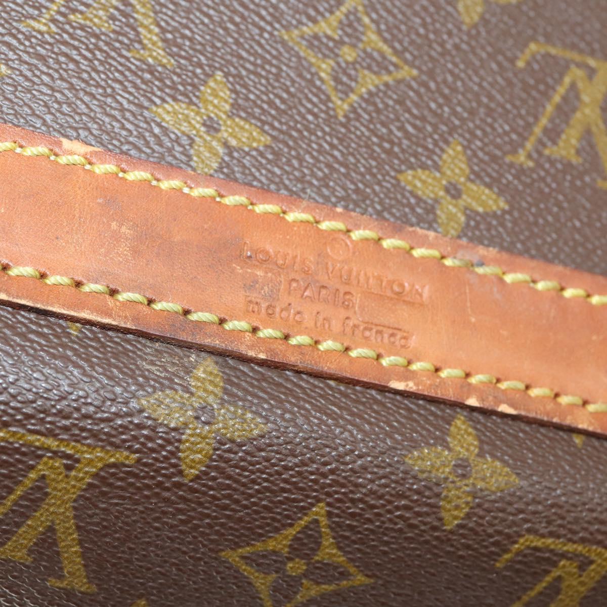 LOUIS VUITTON Monogram Demi Souple 35 Boston Bag LV Auth 145187