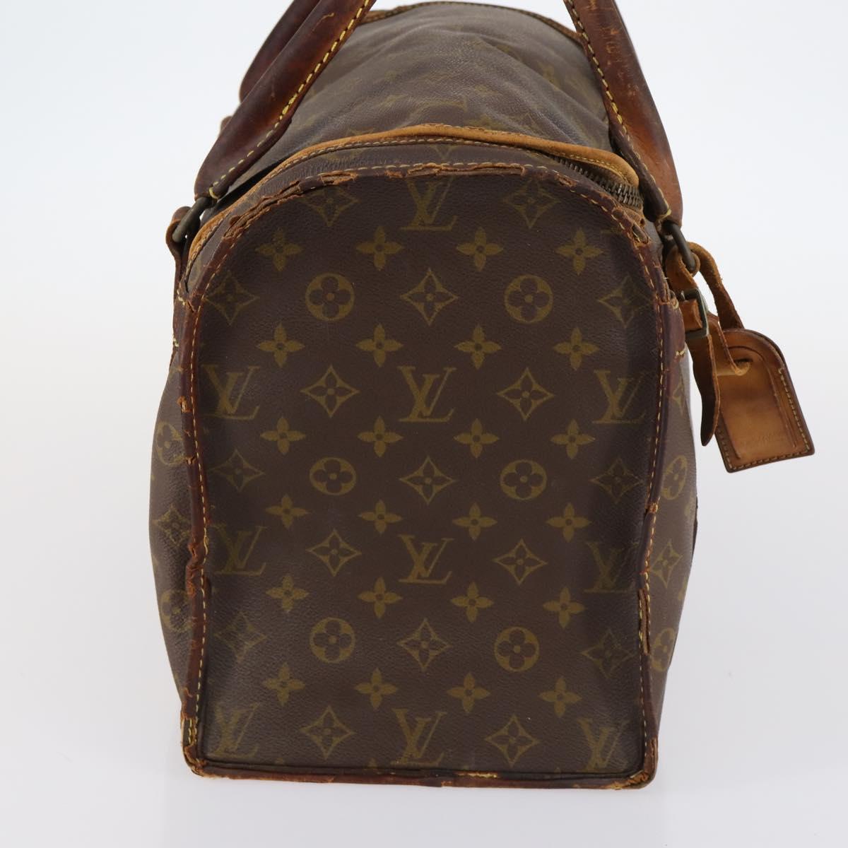 LOUIS VUITTON Monogram Demi Souple 35 Boston Bag LV Auth 145187