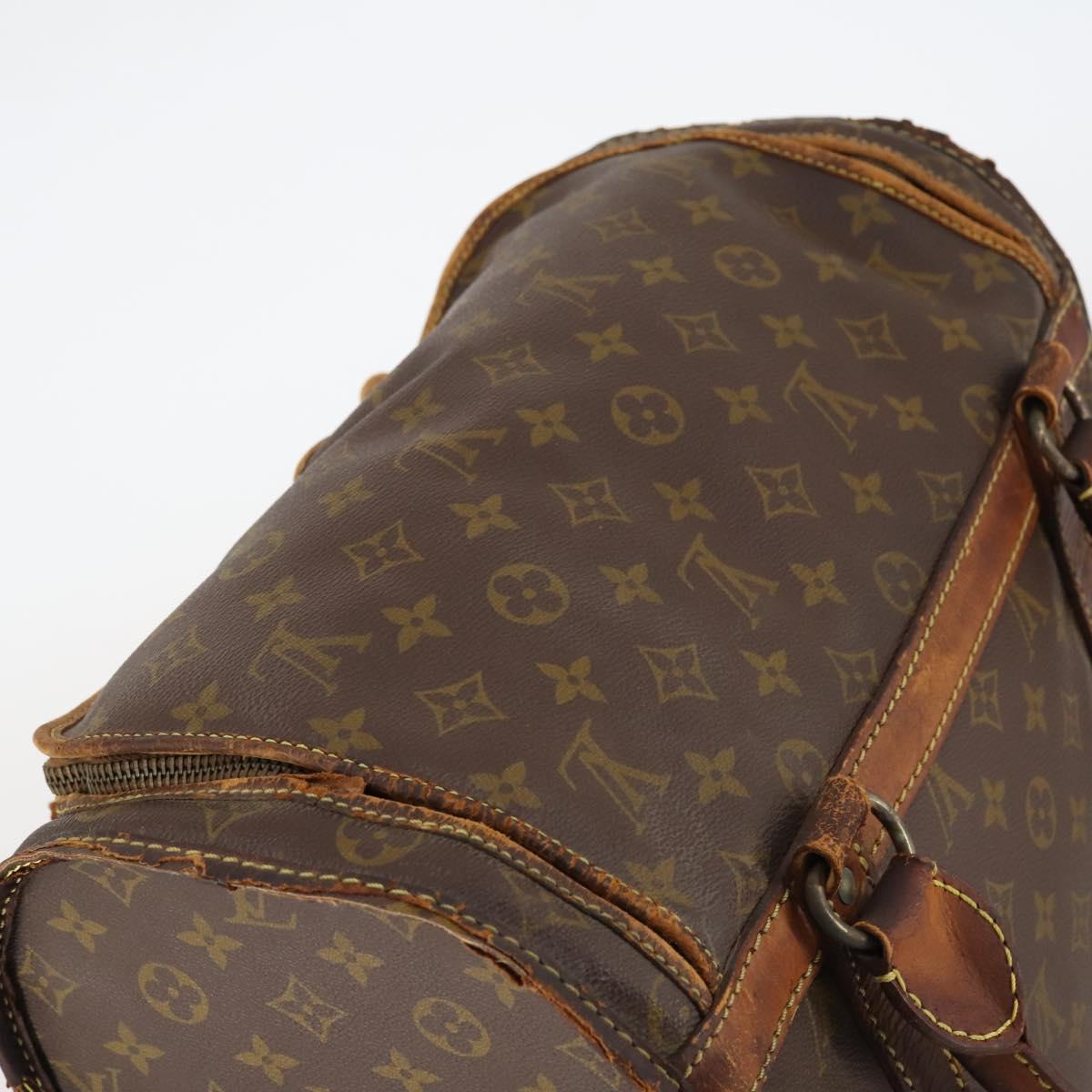 LOUIS VUITTON Monogram Demi Souple 35 Boston Bag LV Auth 145187