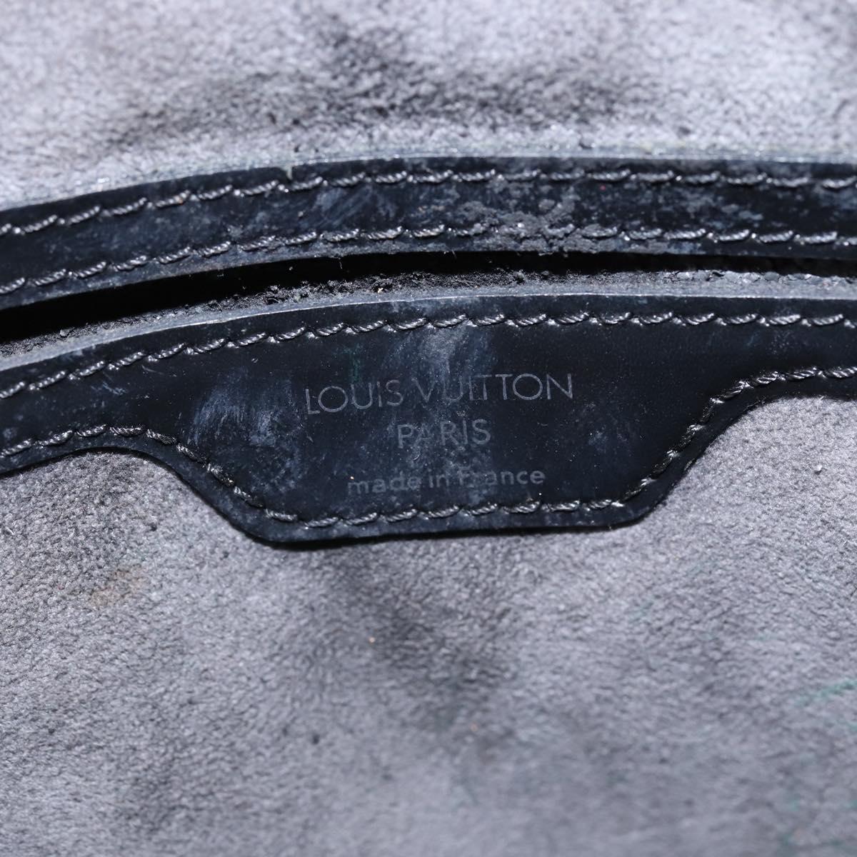 LOUIS VUITTON Epi Mabillon Backpack Black M52232 LV Auth 145188