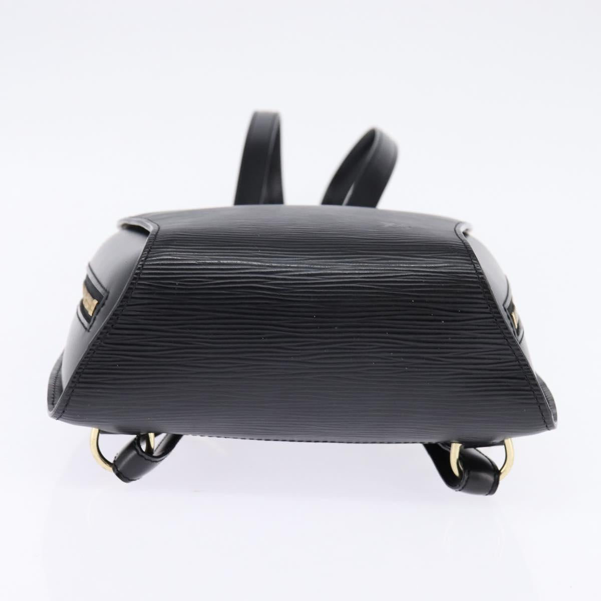 LOUIS VUITTON Epi Mabillon Backpack Black M52232 LV Auth 145188
