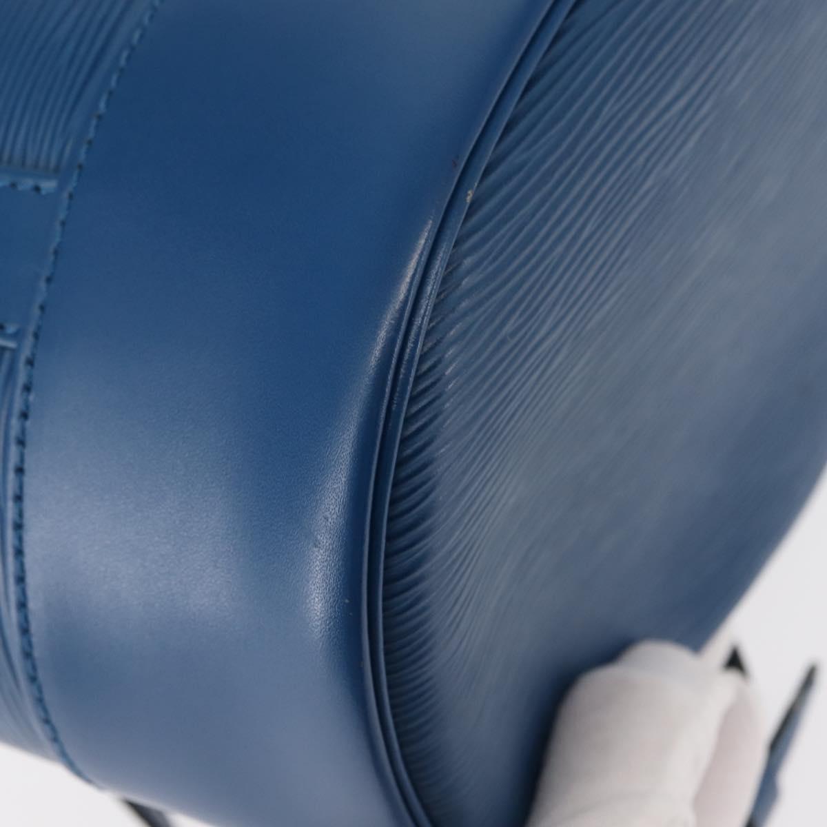 LOUIS VUITTON Epi Randonnee PM Shoulder Bag Blue M52355 LV Auth 145212