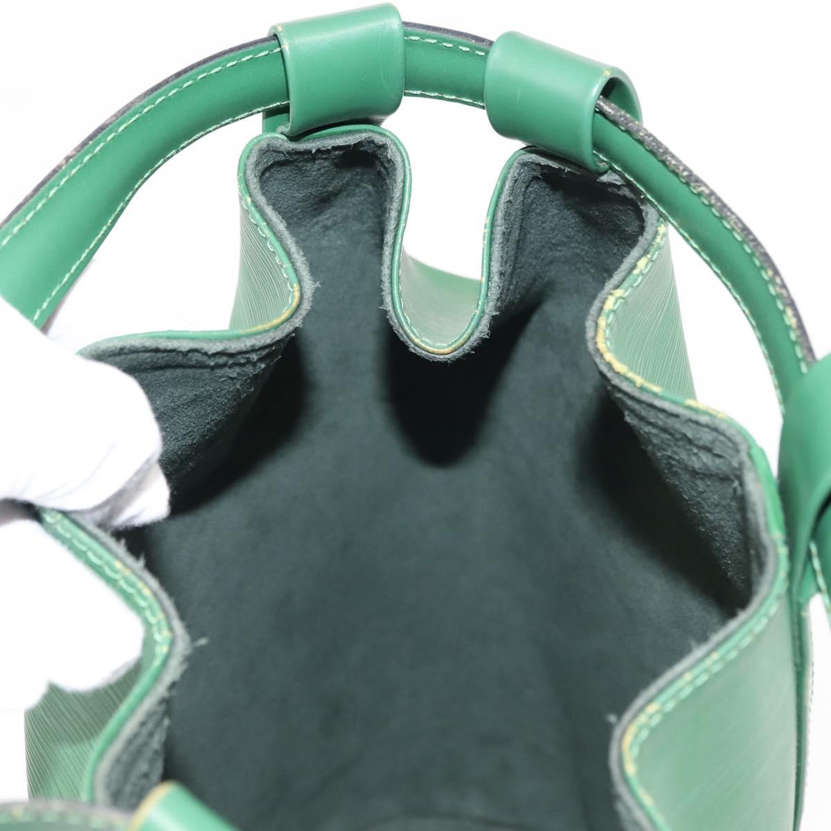LOUIS VUITTON Epi Randonnee PM Shoulder Bag Green M52354 LV Auth 145213