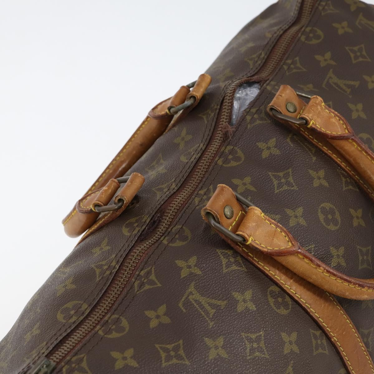 LOUIS VUITTON Monogram Keepall 45 Boston Bag M41428 LV Auth 145218