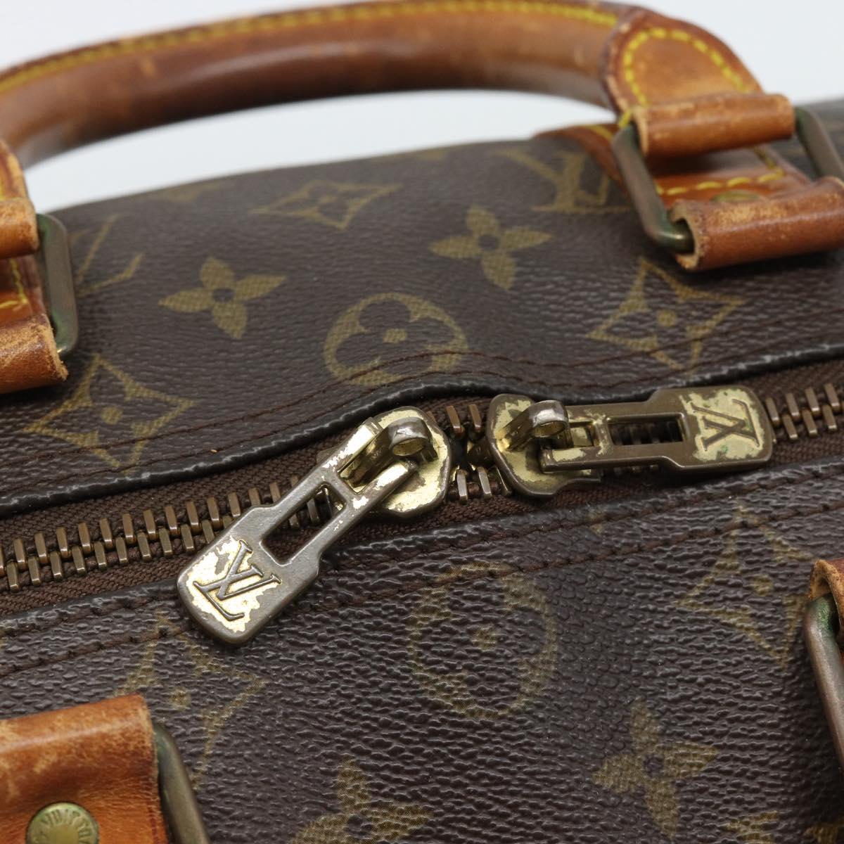 LOUIS VUITTON Monogram Keepall Bandouliere 45 Boston Bag M41418 LV Auth 145219