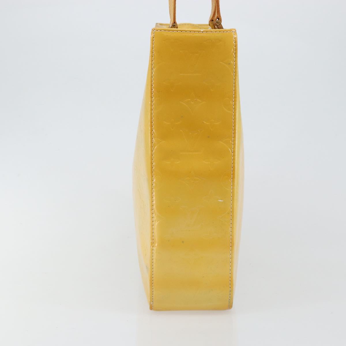 LOUIS VUITTON Monogram Vernis Columbus Tote Bag Gris M91028 LV Auth 145223