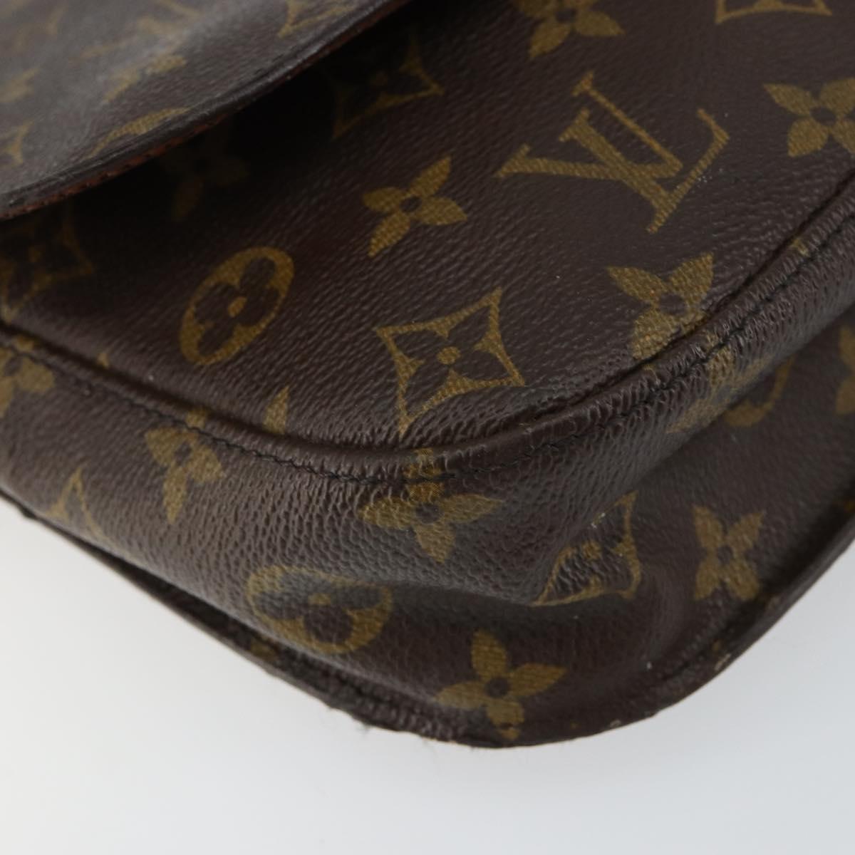 LOUIS VUITTON Monogram Saint Cloud MM Shoulder Bag M51243 LV Auth 145228