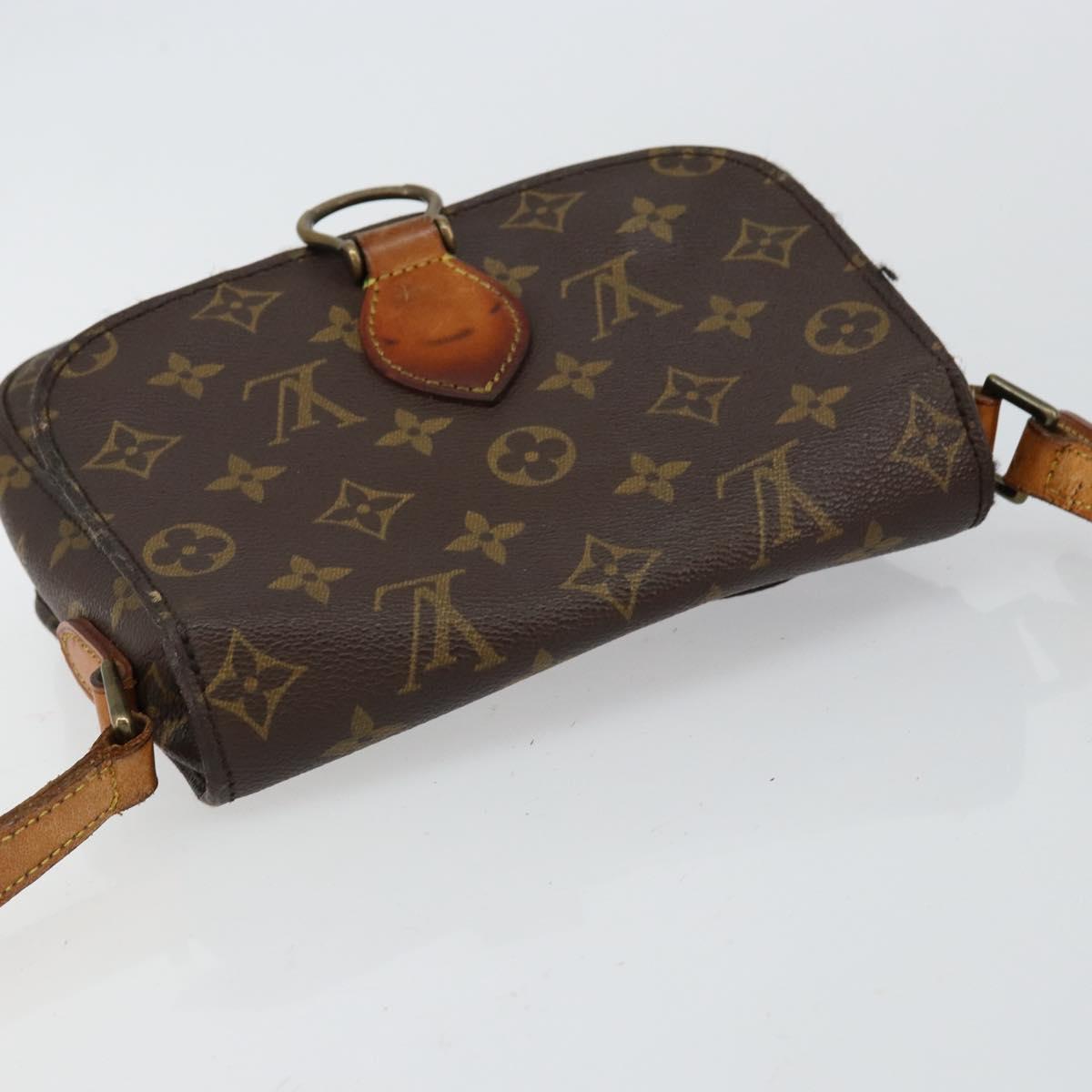 LOUIS VUITTON Monogram Saint Cloud MM Shoulder Bag M51243 LV Auth 145228