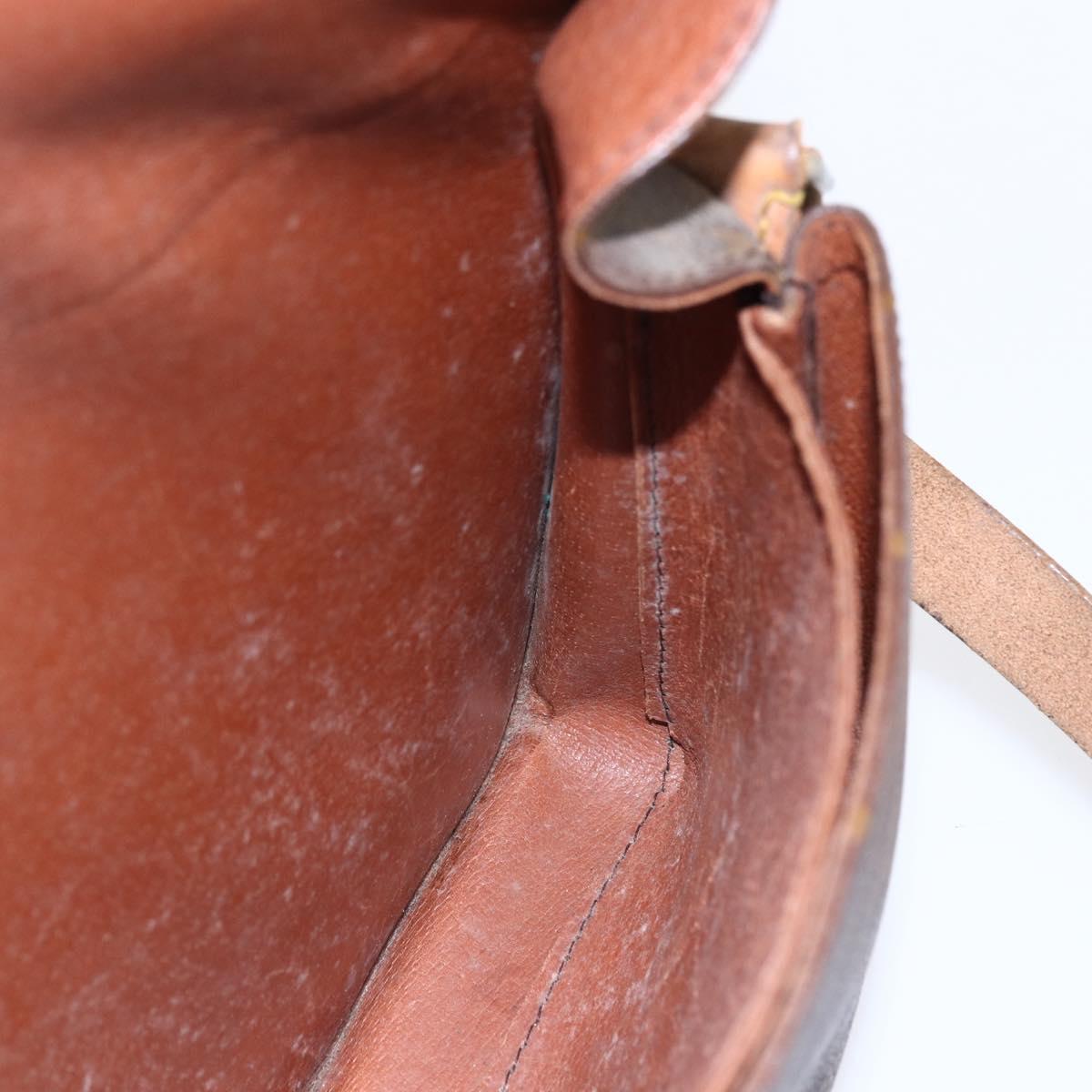 LOUIS VUITTON Monogram Cartouchiere GM Shoulder Bag Vintage M51252 Auth 145229