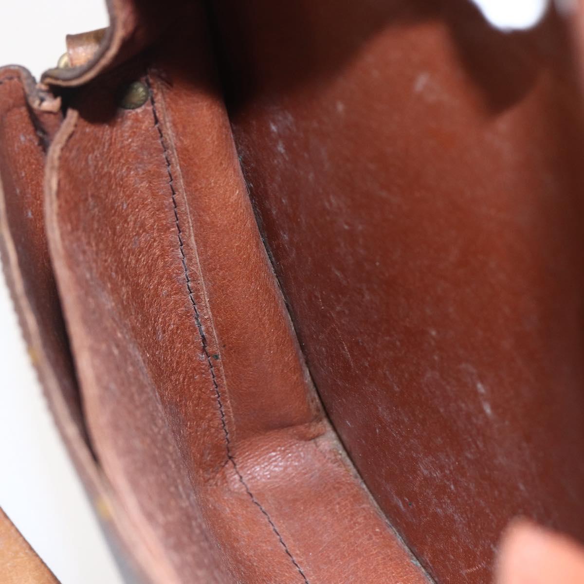 LOUIS VUITTON Monogram Cartouchiere GM Shoulder Bag Vintage M51252 Auth 145229