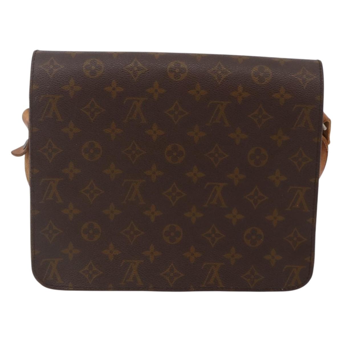 LOUIS VUITTON Monogram Cartouchiere GM Shoulder Bag Vintage M51252 Auth 145229
