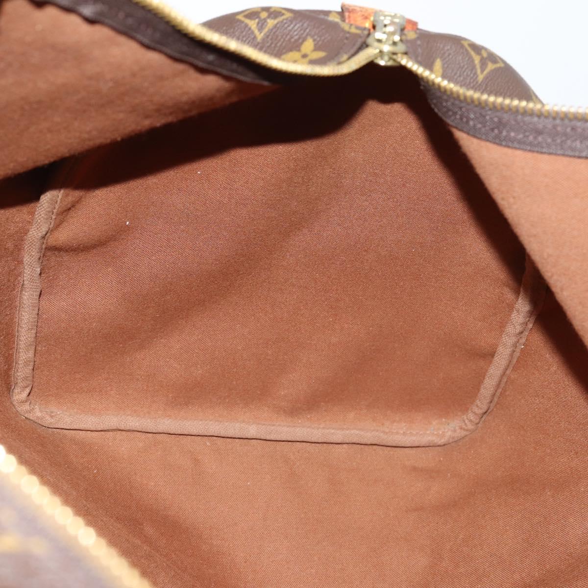 LOUIS VUITTON Monogram Keepall 55 Boston Bag M41424 LV Auth 145230